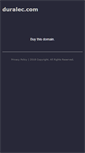 Mobile Screenshot of duralec.com